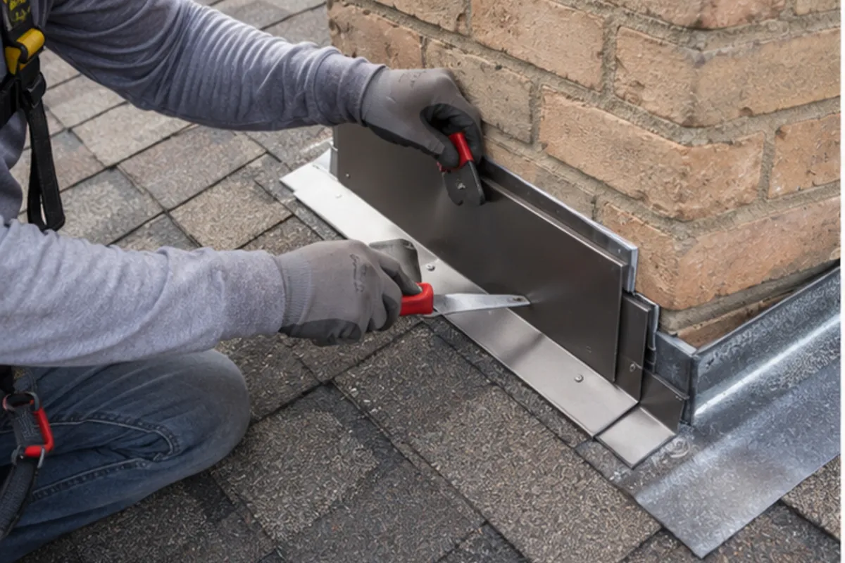 Roof Flashing, Valley, and Penetration Leak Repair in Houston
