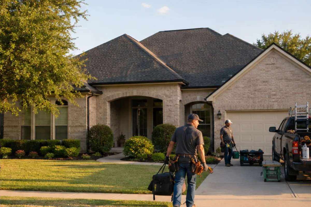 Houston Roof Service Areas for Inspection, Repair, and Replacement Requests