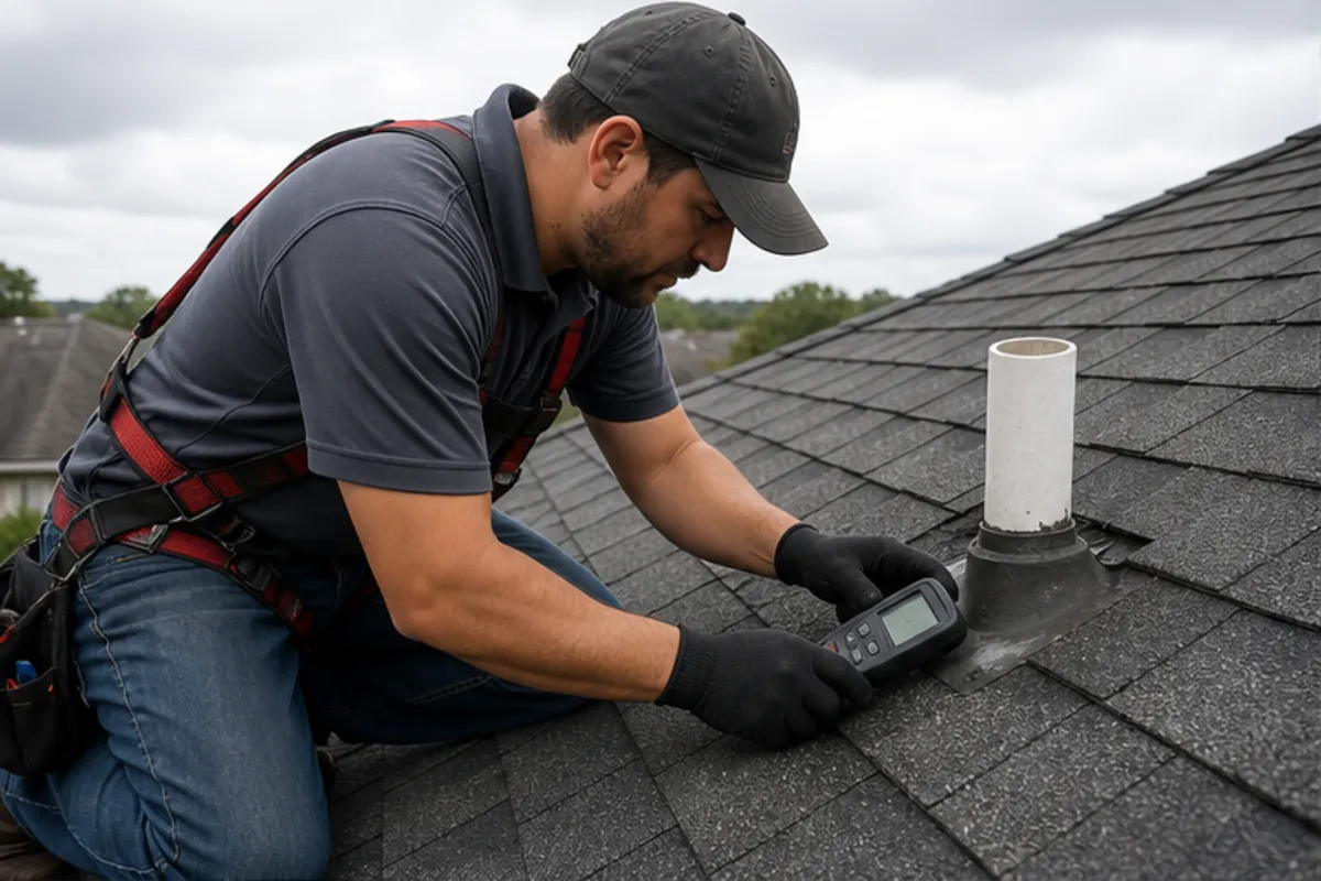 Roof Repair in Houston, TX for Leaks, Flashing, and Shingle Damage